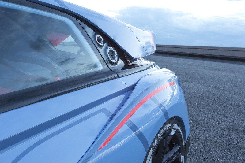 Illustration for article titled Hyundai's Incredible 374 Horsepower RN30 Racing Concept Is The Hoon-Day We Need